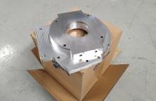 Aluminium adapter plate ready to ship